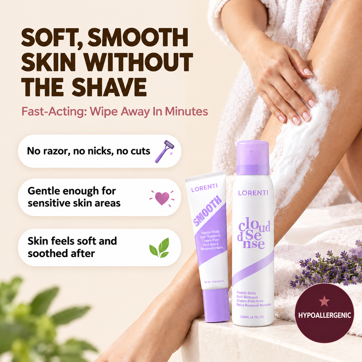 Lorenti Painless Hair Removal